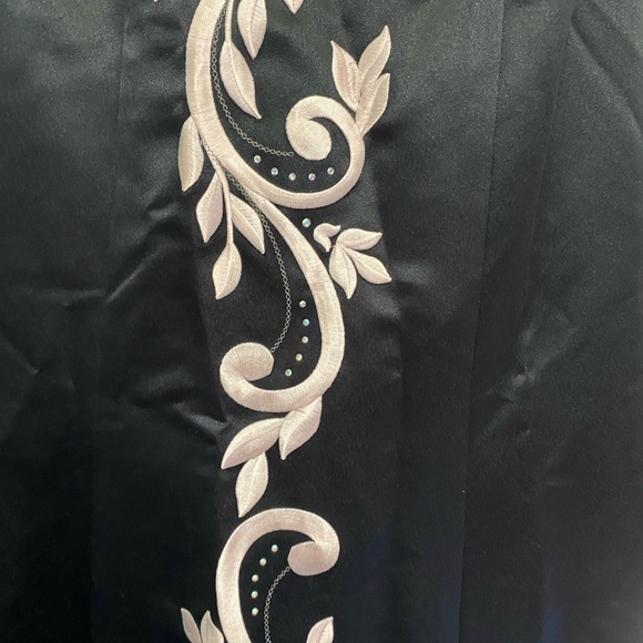 Jessica McClintock Dress / Open shoulder Gorgeous Prom dress - Picture 3 of 13